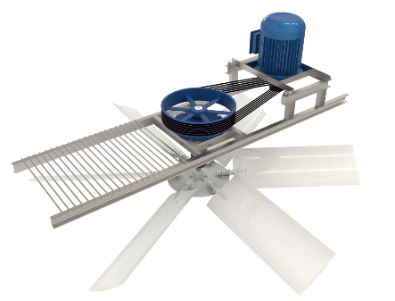 冷卻塔傳動系統