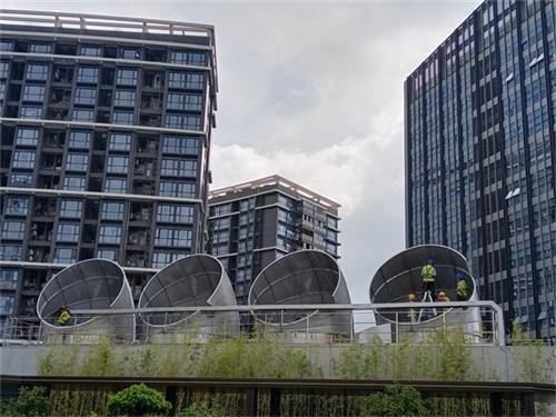 冷卻塔噴射式(橫流式冷卻塔原理)