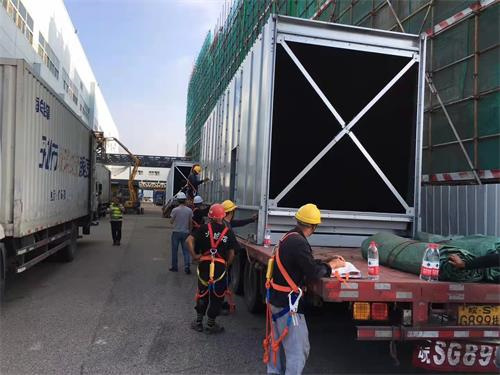 東莞冷卻塔廠家淺析冷卻塔填料堵塞的解決方法,東莞明新冷卻塔