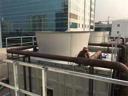 橫流方形冷卻塔降噪(方形橫流式冷卻塔原理)